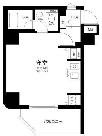 LA.スイート上野の物件間取画像